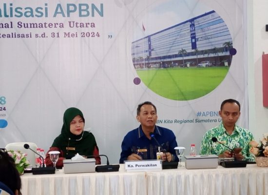 Penerimaan Pajak Capai Rp 12,34 Triliun, Anggaran Pendapatan Dan Belanja Negara (APBN) di Sumatera Utara Tumbuh Signifikan