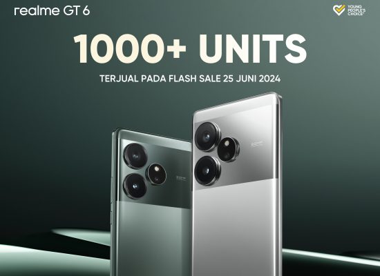 Sold Out pada Periode Online Flash Sale Perdana,   realme GT 6 Menjadi Smartphone AI Flagship Killer Pilihan Pengguna Indonesia