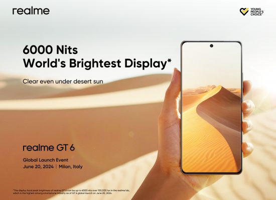 realme GT 6 Usung Layar 6000 Nits Pertama di Industri Smartphone dan Teknologi Layar Kelas Premium, New Flagship Killer Segera Hadir