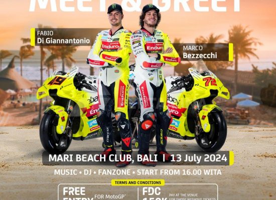 Jelang Pertamina GP of Indonesia 2024, Pertamina Datangkan 2 Pembalap Pertamina Enduro VR46
