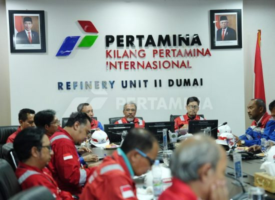 Tinjau Keandalan Kilang, PT KPI Unit Dumai Terima Kunjungan Ditjen Migas