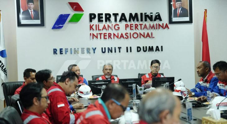 Tinjau Keandalan Kilang, PT KPI Unit Dumai Terima Kunjungan Ditjen Migas