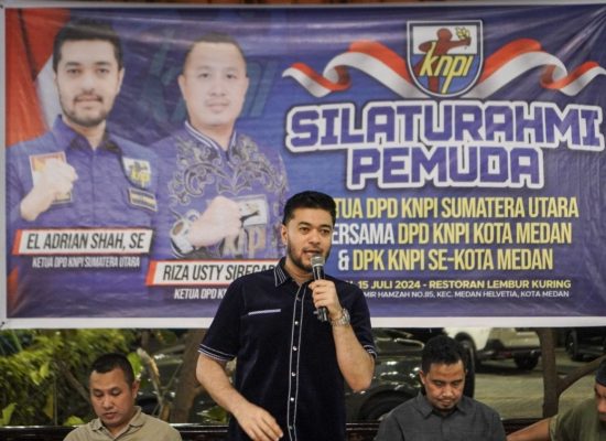 Bertemu Kader KNPI se-Kota Medan, El Adrian Shah Jelaskan Visi Pemerataan Pembangunan