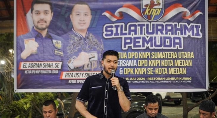 Bertemu Kader KNPI se-Kota Medan, El Adrian Shah Jelaskan Visi Pemerataan Pembangunan