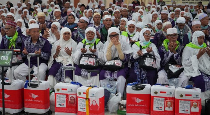 Sebanyak 357 Jemaah Haji Kloter 10 Tiba di Tanah Air, 1 Wafat, 1 Dirawat di Makkah