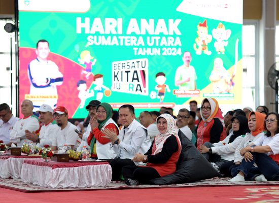 Peringati Hari Anak Nasiona 2024, Agus Fatoni Ajak Anak-Anak Sumut Bermain Kuis: Mereka Hebat