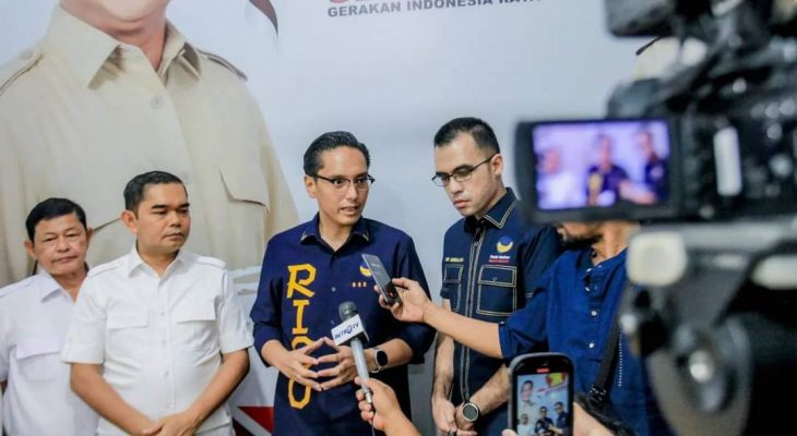Rico Waas Daftar Bacalon Walkot Medan ke Gerindra