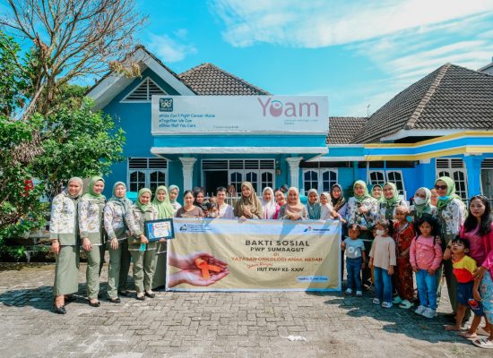 Persatuan Wanita Patra Tingkat Wilayah PT Pertamina Patra Niaga Regional Sumbagut Laksanakan Kegiatan Bakti Sosial