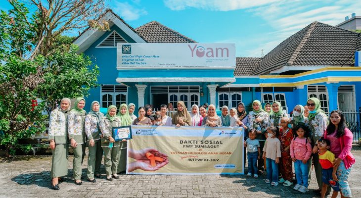 Persatuan Wanita Patra Tingkat Wilayah PT Pertamina Patra Niaga Regional Sumbagut Laksanakan Kegiatan Bakti Sosial