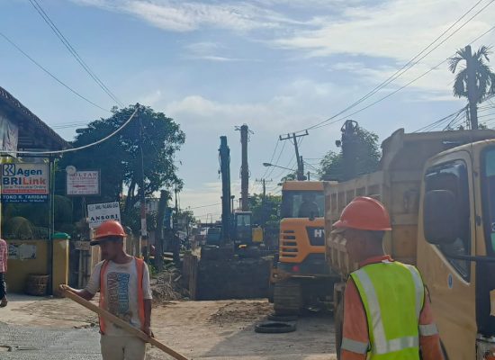 Sumut II Medan: Proyek Floodway Sikambing Belawan Capai 50 Persen