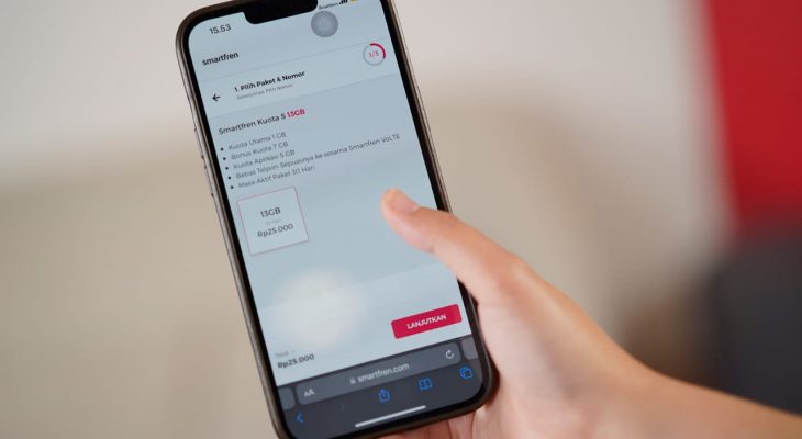 Pakai eSIM Smartfren Mulai Rp25 Ribu-an, Nikmati Kuota Besar Full 24 Jam