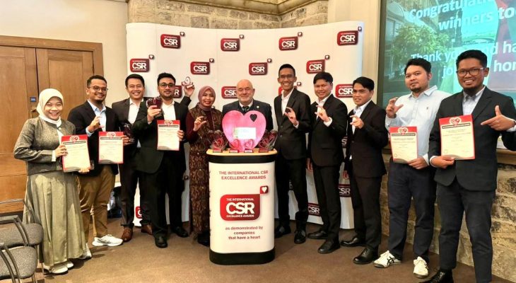 PT Pertamina Patra Niaga Regional Sumbagut Raih Penghargaan International CSR Di London