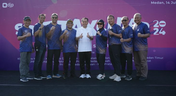 Spectaxcular 2024: Meriahkan Hari Pajak Di Medan Dengan Olahraga Dan Edukasi Perpajakan