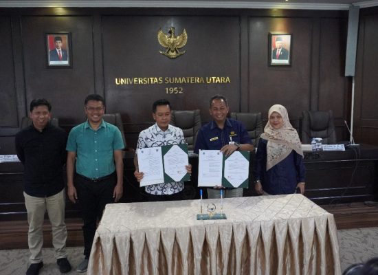 Kanwil DJP Sumut I dan USU Teken MoU, Lanjutkan Kerja Sama Perpajakan