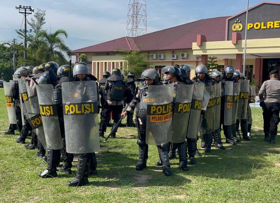 Latihan Dalmas Rutin Sat Samapta Polres Bireuen Guna Meningkatkan Kemampuan Dalam Tugas Dilapangan