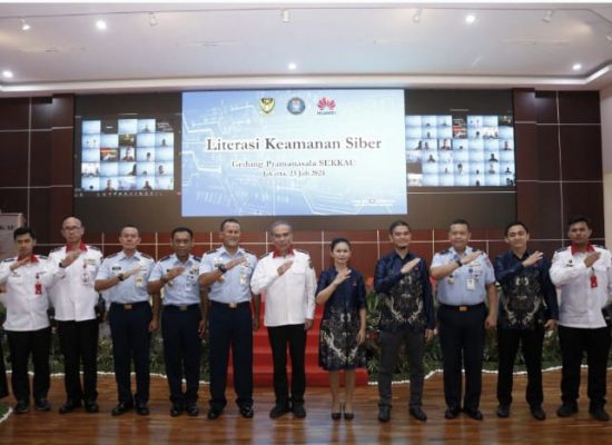 Huawei dan BSSN Perkuat Literasi Digital dan Keamanan Siber TNI AU