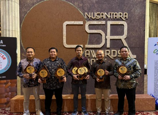 Pertamina Patra Niaga Regional Sumbagut Raih Sembilan Platinum Elit Nusantara CSR Award 2024