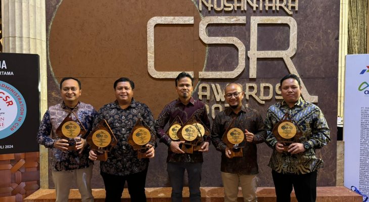 Pertamina Patra Niaga Regional Sumbagut Raih Sembilan Platinum Elit Nusantara CSR Award 2024