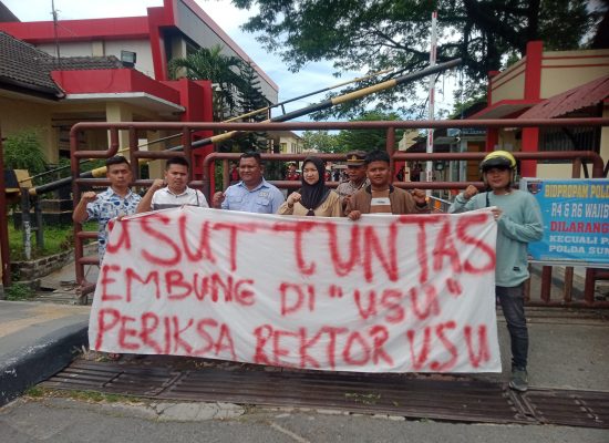 PPPH desak Polda Sumut  Usut Tuntas Pembangunan Embung di Kampus II USU Kwala Bekala TA 2017 dan 2022