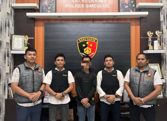 Sat Reskrim Polres Simeulue Ungkap Kasus Rekayasa Begal
