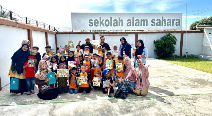 Peringati Hari Anak Nasional, PLN UP3 Rantauprapat Dukung Literasi Pendidikan dengan Mengajar ke Ratusan Siswa