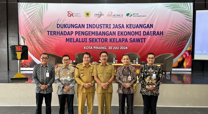 OJK Sumatera Utara Dukung Pengembangan Ekonomi Daerah Melalui Sektor  Kelapa Sawit