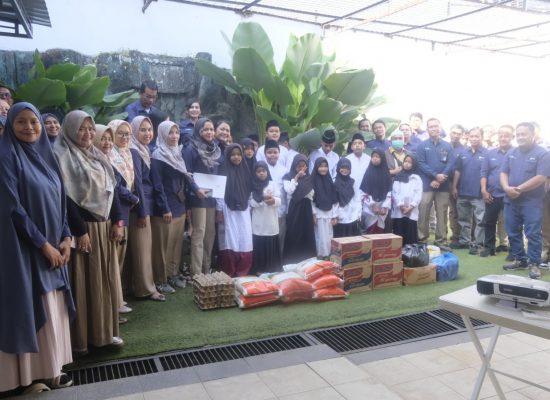 Memperingati Hari Anak Nasional 2024, PLN UP3 Medan Utara Gelar Santunan Anak Yatim