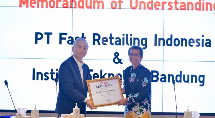 UNIQLO Tandatangani Nota Kesepahaman dengan ITB, Hadirkan Program Beasiswa bagi Mahasiswa Berprestasi