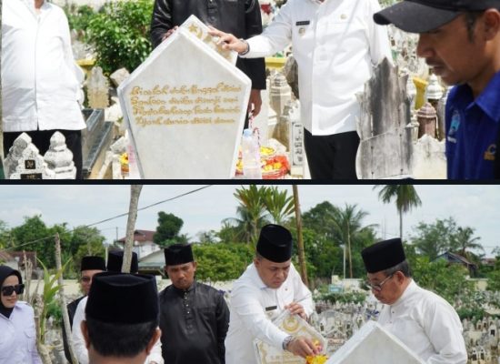 Milad Ke 53 MABMI, Pj Bupati Langkat Faisal Hasrimy Ziarah Ke Makam Sultan Langkat Dan Pendiri MABMI