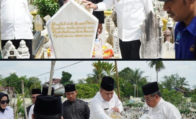 Milad Ke 53 MABMI, Pj Bupati Langkat Faisal Hasrimy Ziarah Ke Makam Sultan Langkat Dan Pendiri MABMI