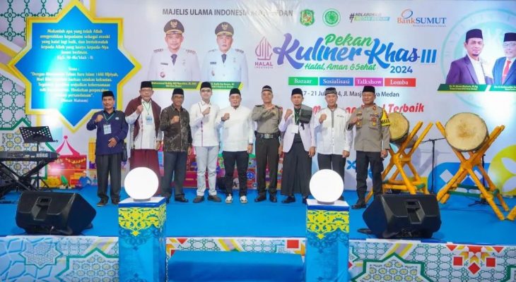 Wakil Walikota Medan Aulia Rachman: Pekan Kuliner Halal, Aman Dan Sehat (KHAS), Perkuat Ekonomi dan Permudah Regulasi