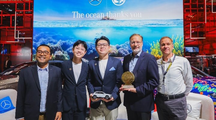 Komitmen Mercedes-Benz untuk Keberlanjutan melalui Program 1 Car for 100 Corals di GIIAS 2024