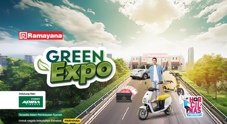 Kolaborasi Adira Finance Dan Ramayana Gelar Green Expo, Tampilkan Berbagai Produk Otomotif
