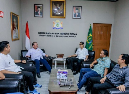 Bakal Calon Walikota Medan Rico Tri Waas Dan Kadin Medan Sepakat Kembangkan Kota Medan