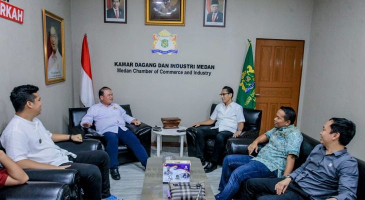 Bakal Calon Walikota Medan Rico Tri Waas Dan Kadin Medan Sepakat Kembangkan Kota Medan