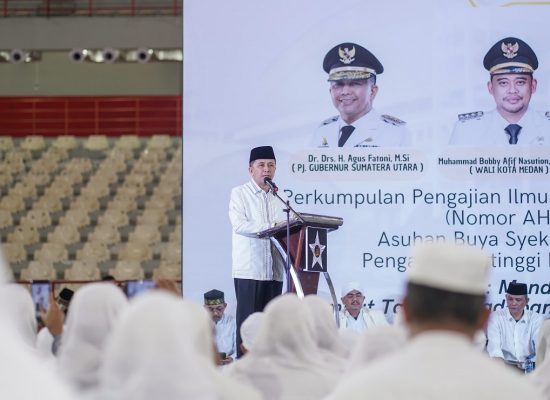 Pj Gubernur Agus Fatoni Beri Atensi Terkait Pelaksanaan PON, Pilkada Serentak dan PR Sumut