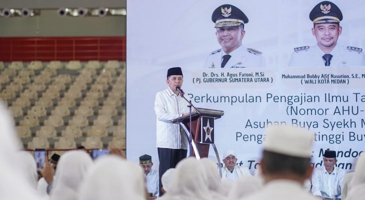 Pj Gubernur Agus Fatoni Beri Atensi Terkait Pelaksanaan PON, Pilkada Serentak dan PR Sumut