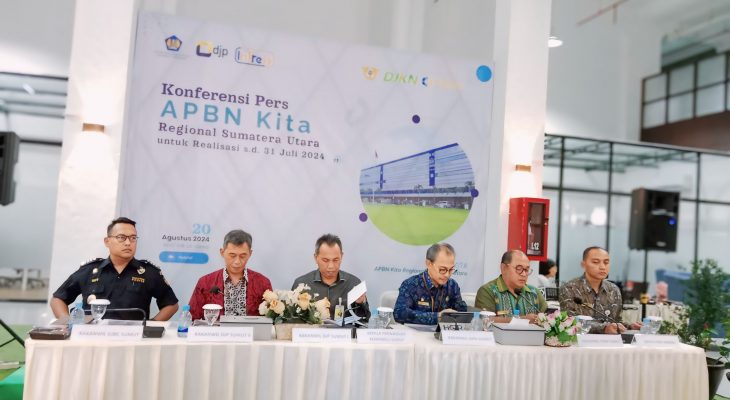 Kinerja APBN Sumut Capai Realisasi Positif Hingga Juli 2024