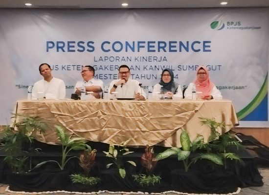 Laporan Kinerja BPJS Ketenagakerjaan Kanwil Sumbagut Semester I 2024