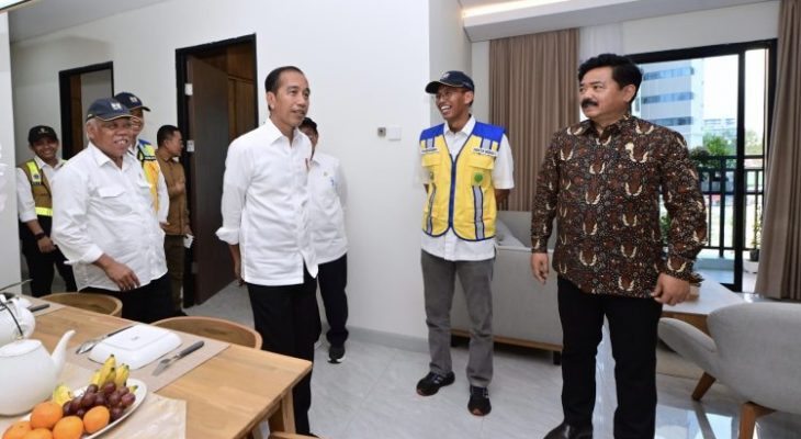 Tinjau Hunian ASN di IKN, Jokowi Tekankan Pengelolaan Digital dan Modern