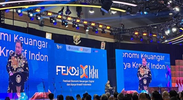Airlangga Pamer RI Peringkat Kedua Negara Tujuan Investasi Digital