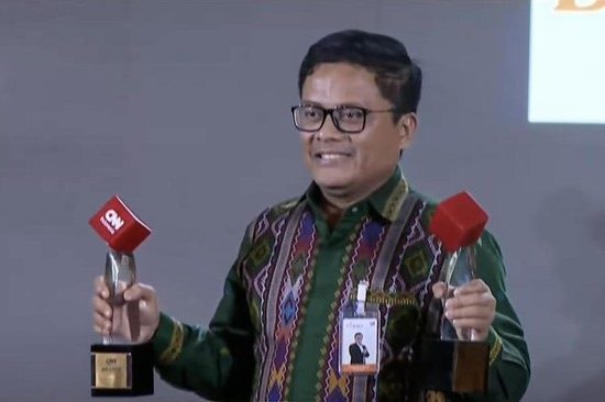 Top! Bank Sumut Sabet Dua Penghargaan di Ajang CNN Awards