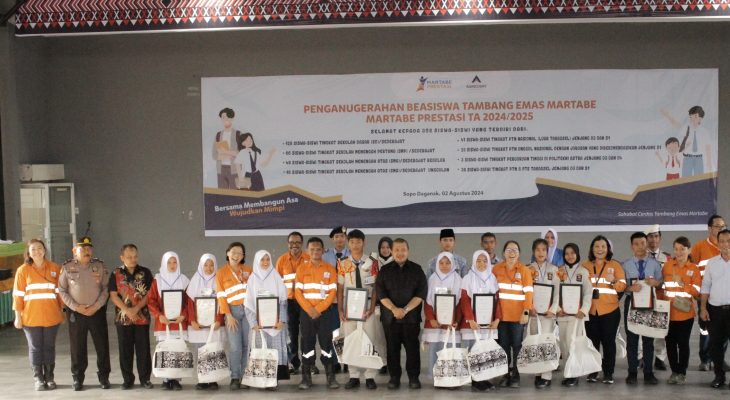 Tambang Emas Martabe Anugerahkan Ratusan Beasiswa Pelajar  Senilai Hampir 5 Miliar