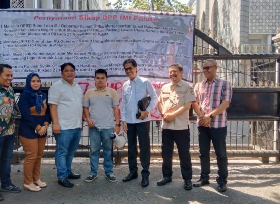 IMI Paluta Minta Pj Bupati Padang Lawas utara Segera di Copot karena diduga Cawe Cawe dalam Menyongsong Pilkada 27 November 2024