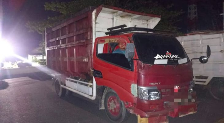 Tim Opsnal Satreskrim Polres Aceh Tamiang Tangkap Truk Pengangkut 7 Ton Minyak Mentah Ilegal