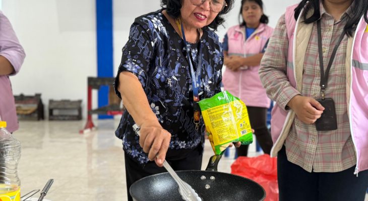 Peringati Hari Anak Nasional, PLN UP3 Sibolga Perkenalkan Kompor Induksi ke YP Parulian Tobasa