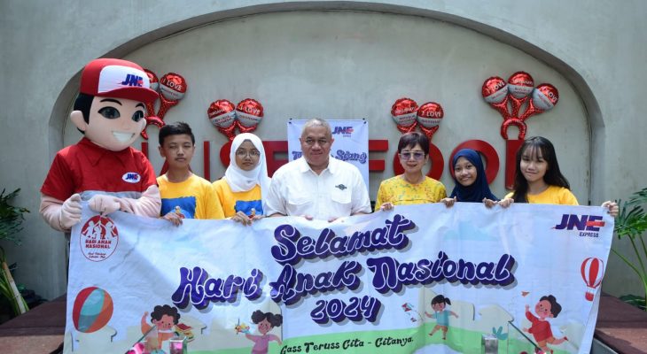 Rayakan Hari Anak Nasional, JNE Berbagi Keceriaan Bersama