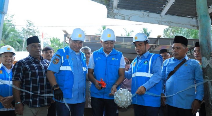 Peran BUMN Dalam Kemerdekaan RI: PLN UP3 Rantauprapat Hadirkan Senyum Kemerdekaan Warga 3 Dusun di Kabupaten Labuhan Batu Utara