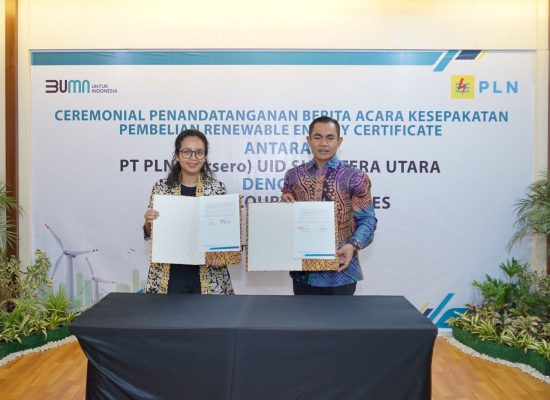 Sukses Jual REC ke PT Agincourt Resources, PLN UID Sumut Bukukan Penjualan REC Terbesar di Luar Pulau Jawa