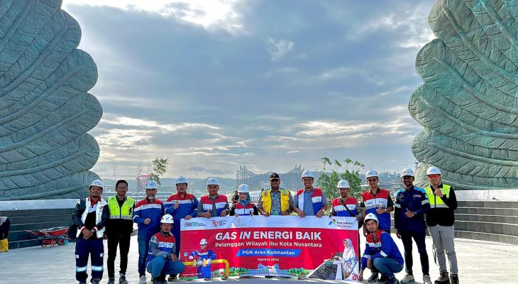 PGN Dukung Api Abadi Terus Menyala, Sukses Alirkan Gas Bumi ke Monumen Taman Kusuma Bangsa IKN